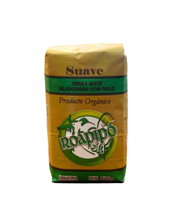 Producto - ROAPIPO YERBA MATE ORGÁNICA SUAVE 500G