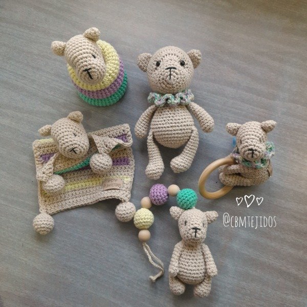 Producto - Set osito Bebu