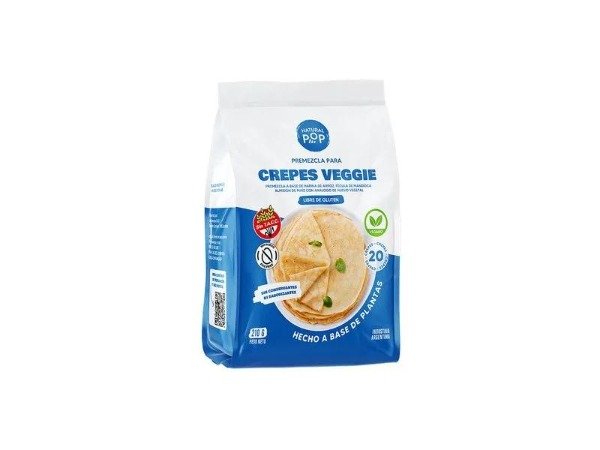 Producto - Premezcla para Crepes Veggie - Natural Pop-