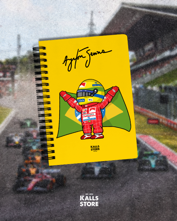 Producto - Cuaderno A5 Ayrton Senna #2