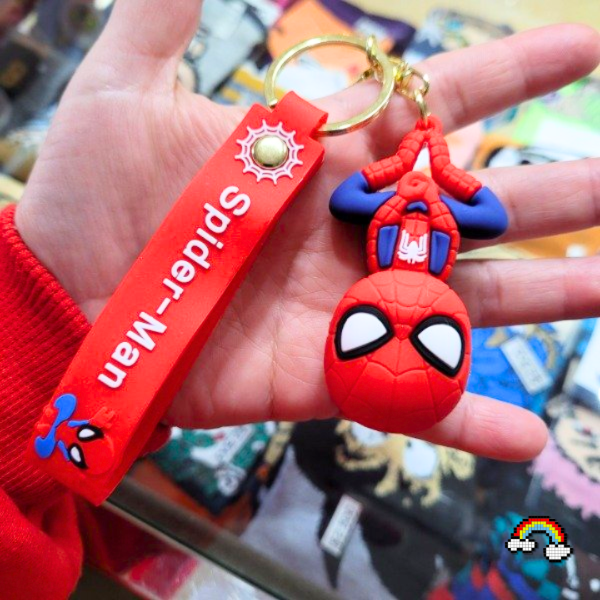 Producto - LLAVERO DE GOMA SPIDERMAN