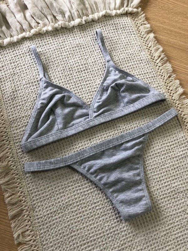 Producto - Set Juanita Algodón Gris