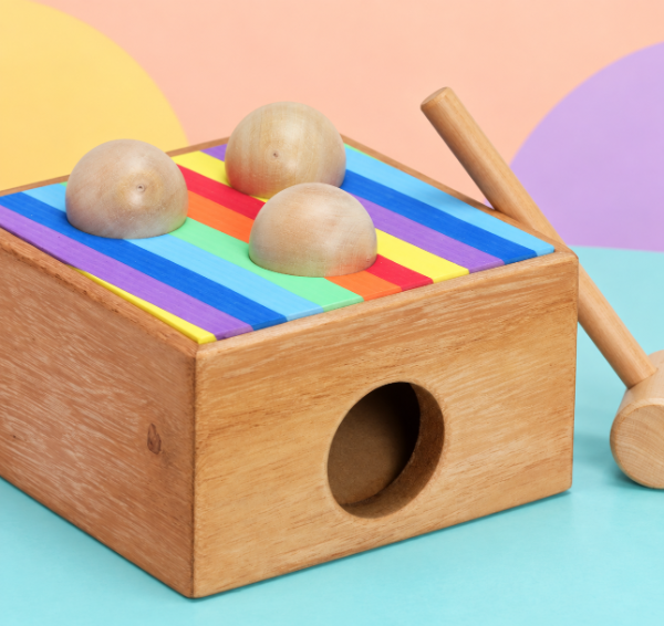 Producto - Caja pelotera / banco de descarga (8cm x 15cm x 15cm) - 0