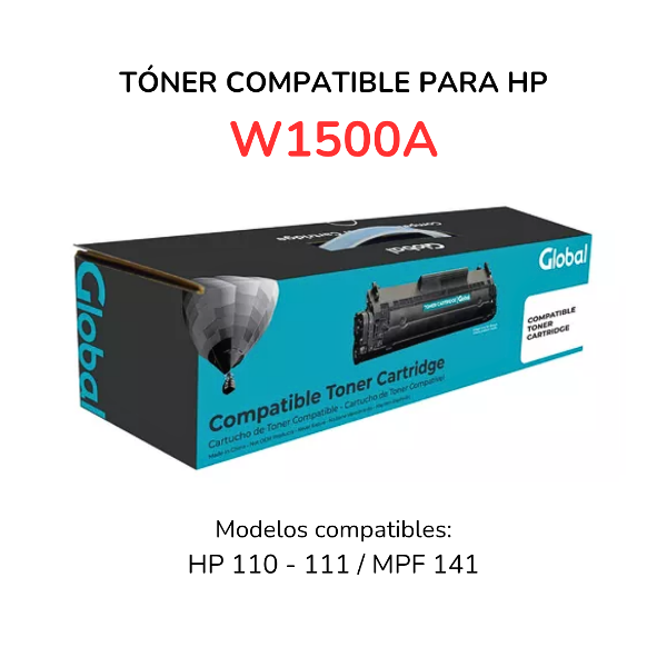 Producto - Tóner compatible para HP - W1500A