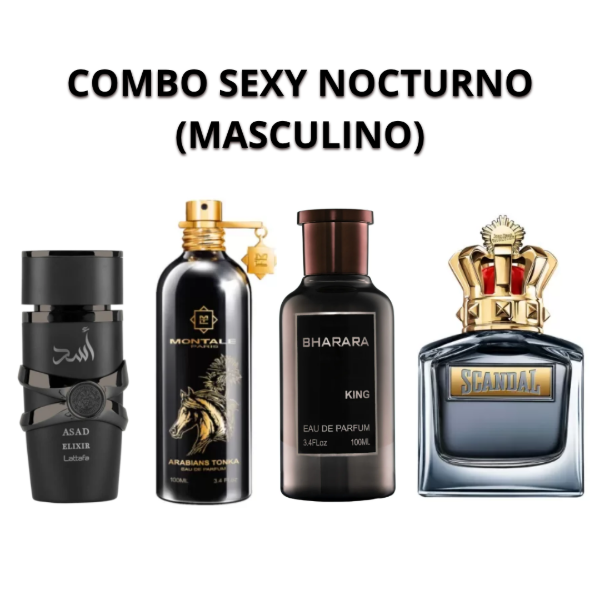 Producto - COMBO SEXY NOCTURNO MASCULINO