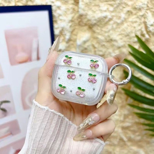 Producto - Case for airpods cherry pink