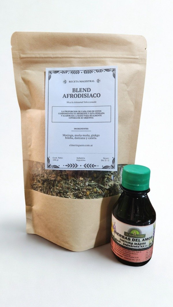 Producto - Combo Afrodisíaco - Blend + Hierbas del amor