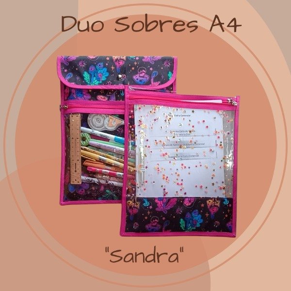 Producto - Dúo sobres organizadores A4