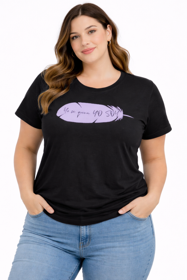 Producto - Remera Básica con Estampa Talles 2 al 8