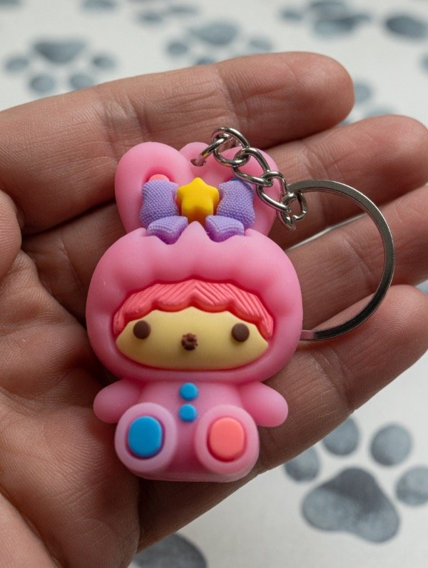 Producto - Llavero Lts Sanrio Rosa