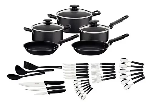 Producto - BATERIA DE COCINA TRAMONTINA LORETO 38PZS TRAMONTINA