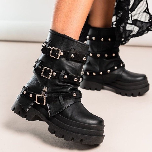 Producto - Botas Mery Cuero TRANSFERENCIA 96.000 - 2