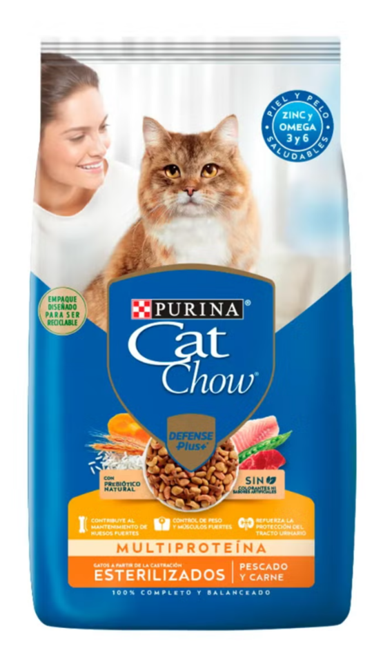 Producto - Purina Cat Chow Esterizados PESCADO CON DEFENSE PLUS