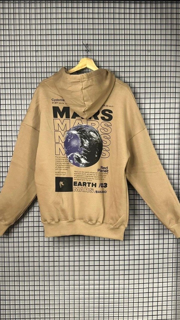 Producto - BUZO OVERSIZE MARS CHOCOLATE