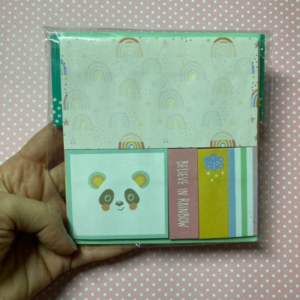 Producto - Set notas adhesivas - Arcoíris