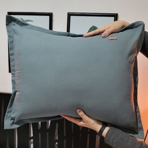 Producto - Almohadón 50x60 - Azul Acero