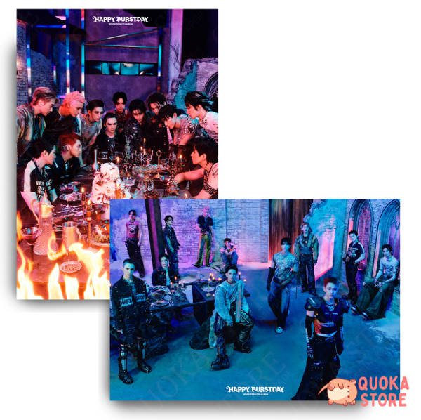 Producto - SEVENTEEN 'HAPPY BURSTDAY' NEW BURSTDAY - Postales