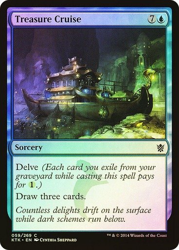 Producto - Treasure Cruise (Foil)