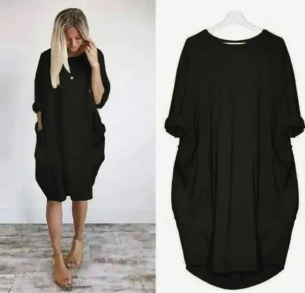 Producto - Vestido Globo Negro