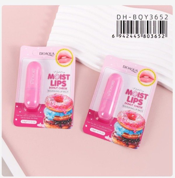 Producto - Bálsamo Labial Hidratante Bioaqua Donut 4g