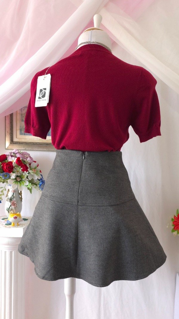 Producto - Falda Grisi! IMPORTADA SIN USO - 2