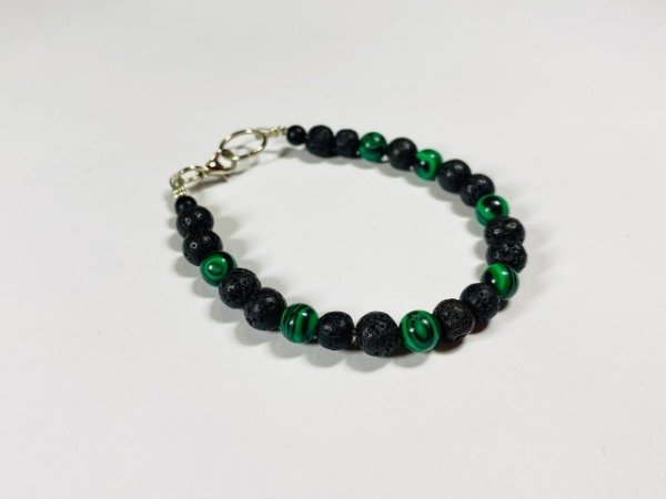 Producto - Pulsera volcánica malaquita