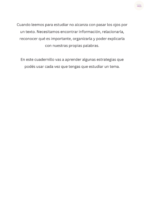 Producto - PROMOCIÓN ACOMPAÑADA 2026 - PDL/LENGUA - 4TO Y 5TO - ESTRATEGIAS DE ESTUDIO - 1