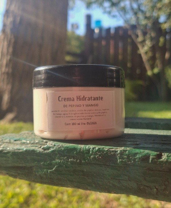 Producto - Crema Hidratante de Pepino y Mango