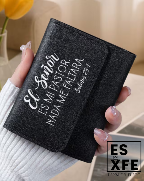 Producto - Billetera "El Señor es mi Pastor nada me faltara"