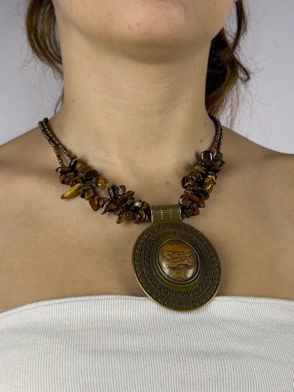 Producto - COLGANTE DE ÁGATA VINTAGE 1790
