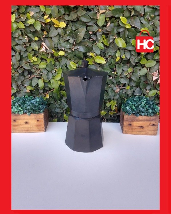 Producto - Cafetera Volturno Negra de Diseño
