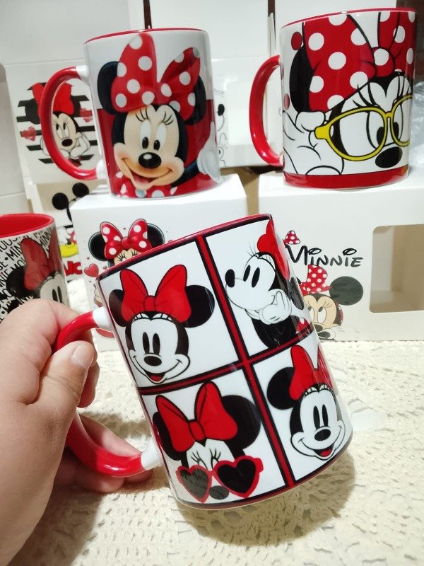 Producto - Taza Minnie Cuadros - 1