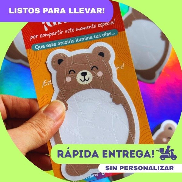 Producto - Ositos / SIN PERSONALIZAR (x10 unid)