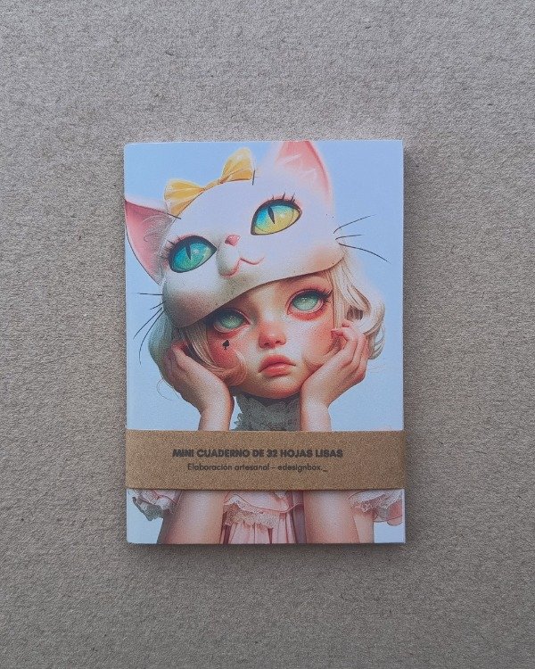 Producto - Mini cuaderno Gatita