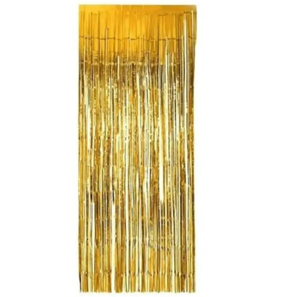 Producto - CORTINA METALIZADA ORO - 0
