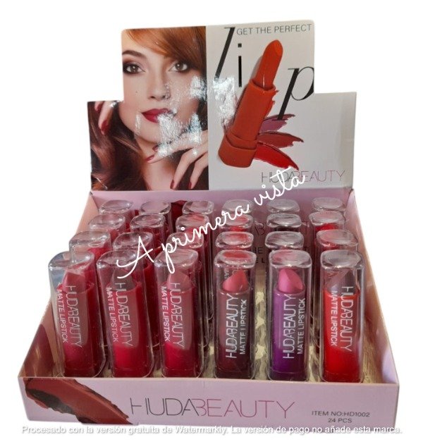 Producto - Labial barra hudabeauty c/u