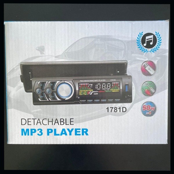 Producto - 1781D- AUTO STEREO DESMONTABLE 1781D
