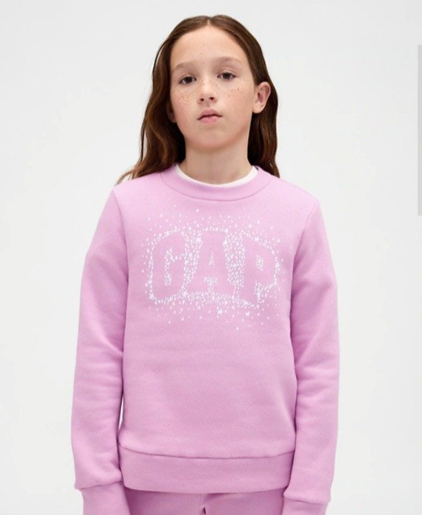 Buzo con friza Gap talla 8 rosa — imagen 2