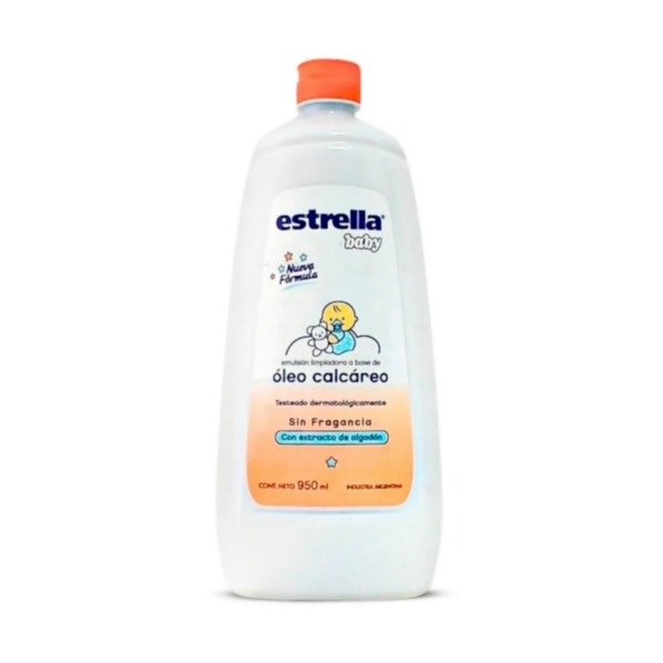 Producto - Óleo Calcáreo Estrella Baby Sin Fragancia 950ml