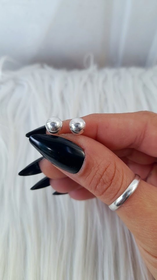 Producto - Aros pasantes bolitas 7mm