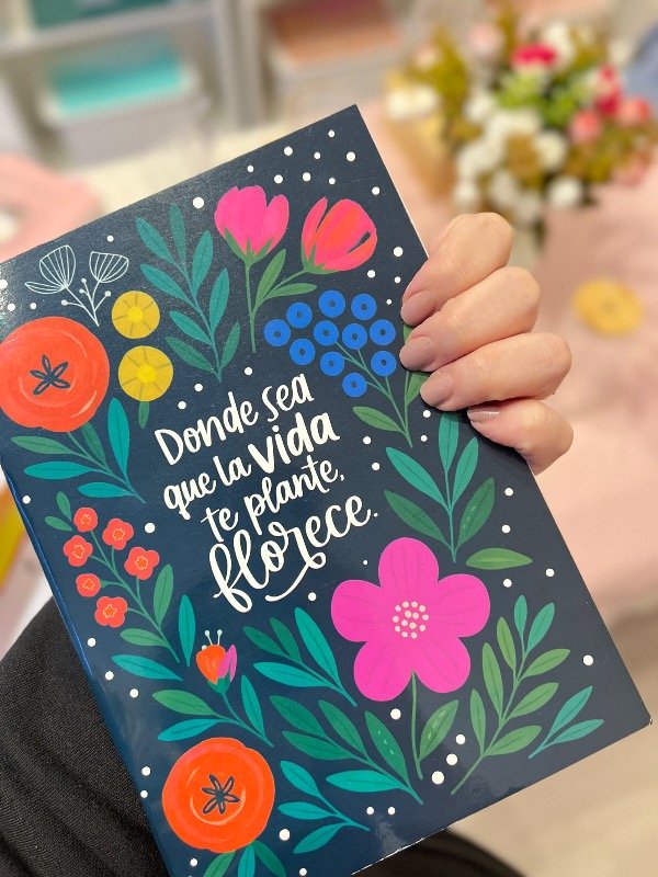 Producto - Cuaderno florece