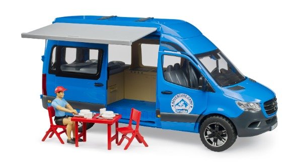 Producto - Bruder Camper Mb Sprinter Con Conductor Alemania 2684