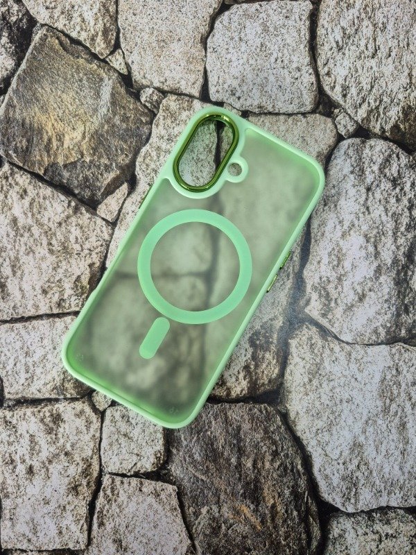 Producto - Funda MagSafe color Iphone 16 verde manzana