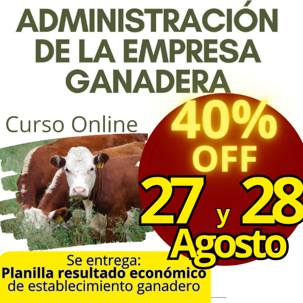 Producto - Curso online Administración de la Empresa Ganadera - 0