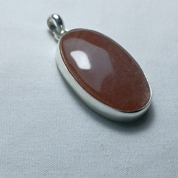 Producto - Dije Plata 925 con Piedra del Sol Oval (sin cadena) - 5