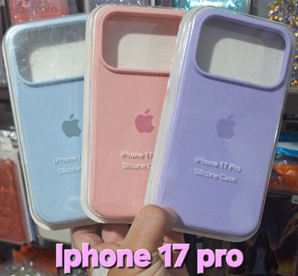 Producto - Fundas silicona original. IPhone 17 pro