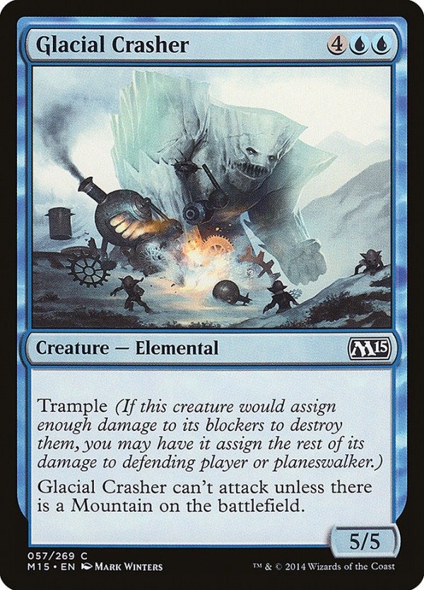 Producto - Glacial Crasher  Magic 2015 Core Set