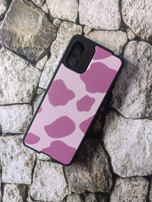 Producto - Funda rígida Moto E13 animal print rosa