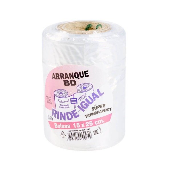 Producto - BOLSAS DE ARRANQUE B/D CRISTAL 15X25 (300gr)