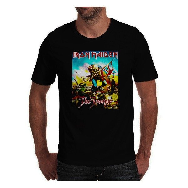 Remera iron maiden the trooper